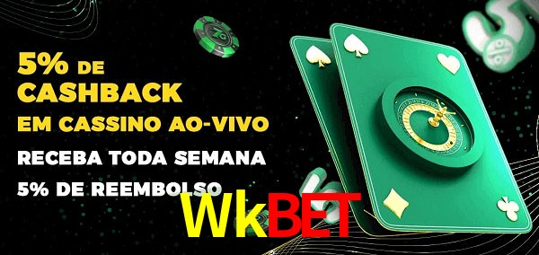 Promoções do cassino ao Vivo Wkbet